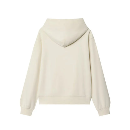 Women's Suit New for Autumn 2025 Solid Color Long Sleeve Basic Hoodie Fleece Sweatshirt and Long Pants Set Casual Fashion