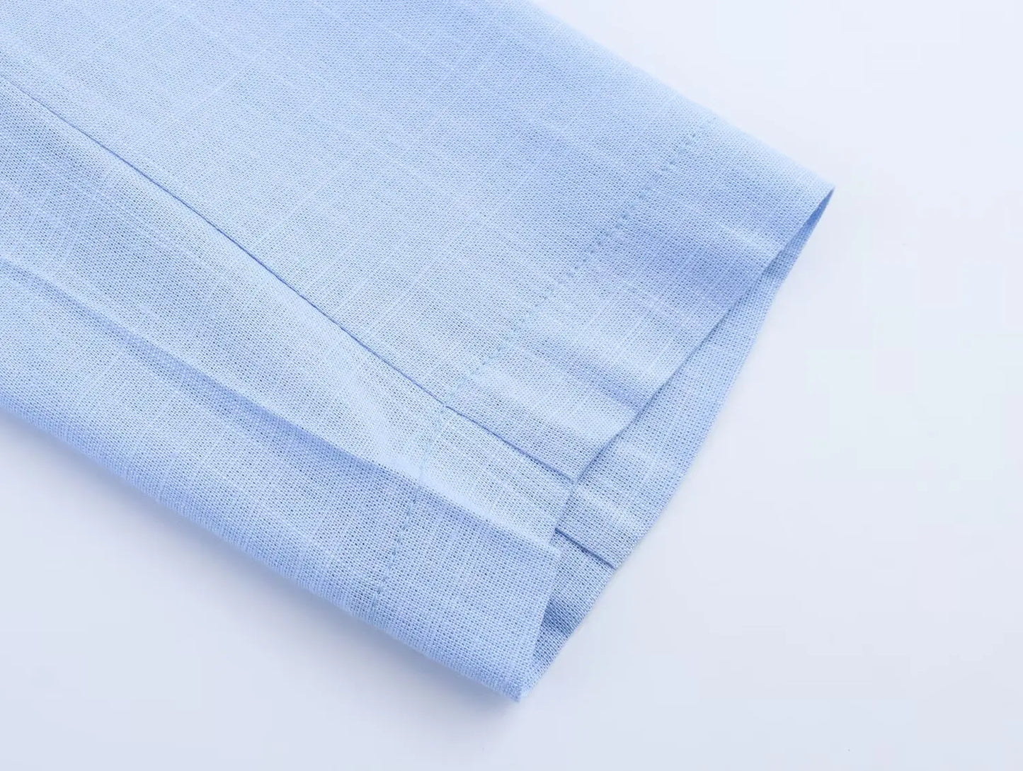 HH Women Casual Suit Solid Turn-Down Collar Long Sleeves Single-Breasted Blazers+Elastic Waist Pockets Pants Female Sets