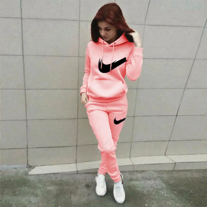 Hoodie Pants Sets Women's Suit 2pcs Sports Outfits 2025 Home Outdoor JoggingNew Designer Clothes women Autumn Winter Tracksuit
