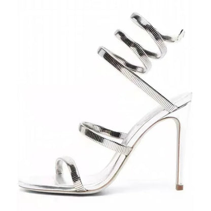 Eilyken Summer Street Style Ankle Strap Open Toe Narrow Band Women