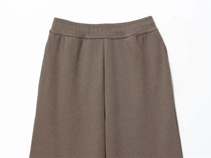 Women's Suit New for Autumn 2025 Solid Color Long Sleeve Basic Hoodie Fleece Sweatshirt and Long Pants Set Casual Fashion