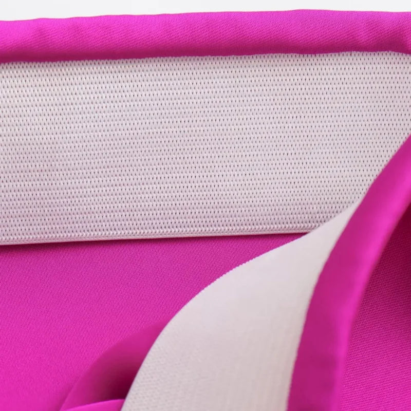 ASDS Summer Satin Slim-Fit Dress – Multicolor Chic Style