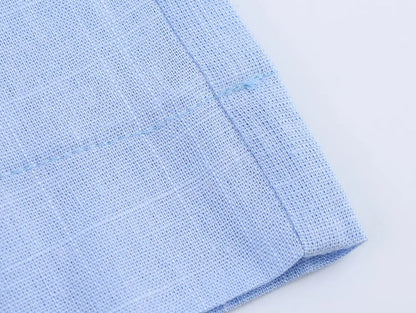 HH Women Casual Suit Solid Turn-Down Collar Long Sleeves Single-Breasted Blazers+Elastic Waist Pockets Pants Female Sets