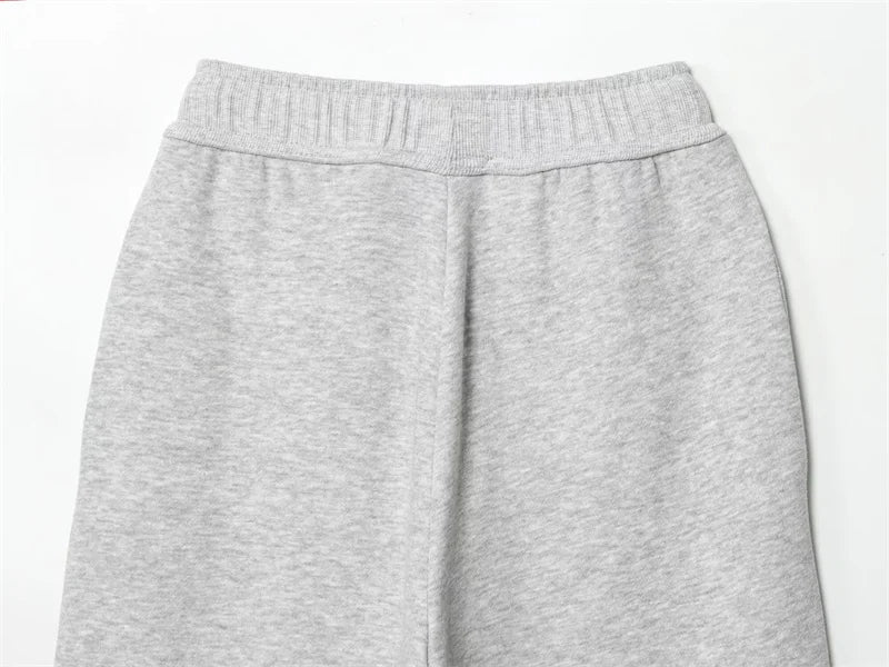 Women's Suit New for Autumn 2025 Solid Color Long Sleeve Basic Hoodie Fleece Sweatshirt and Long Pants Set Casual Fashion