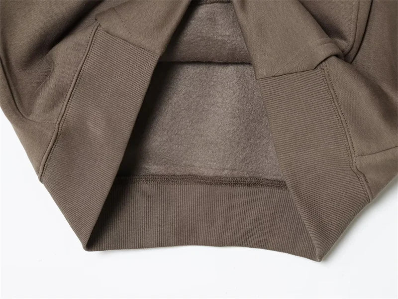 Women's Suit New for Autumn 2025 Solid Color Long Sleeve Basic Hoodie Fleece Sweatshirt and Long Pants Set Casual Fashion