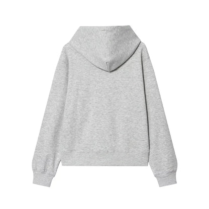 Women's Suit New for Autumn 2025 Solid Color Long Sleeve Basic Hoodie Fleece Sweatshirt and Long Pants Set Casual Fashion