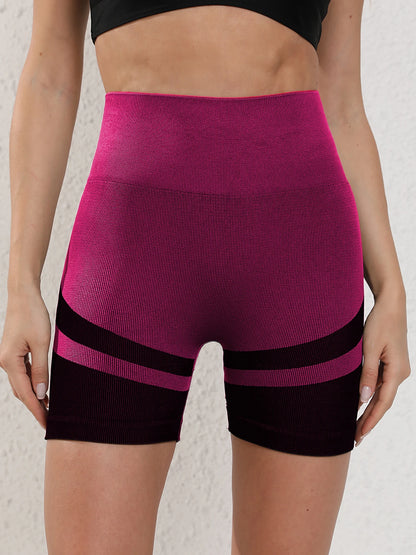 3 Piece Workout Shorts for Women Seamless Scrunch Butt Lifting High