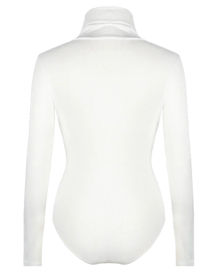 Women's Thermal Underwear Tops High Collar Long Sleeve Bodysuits Soft Keep Warm Cold Weather Compression Bottoming Shirts