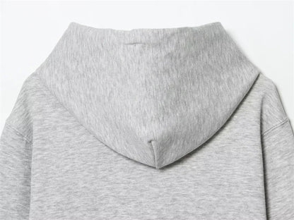 Women's Suit New for Autumn 2025 Solid Color Long Sleeve Basic Hoodie Fleece Sweatshirt and Long Pants Set Casual Fashion