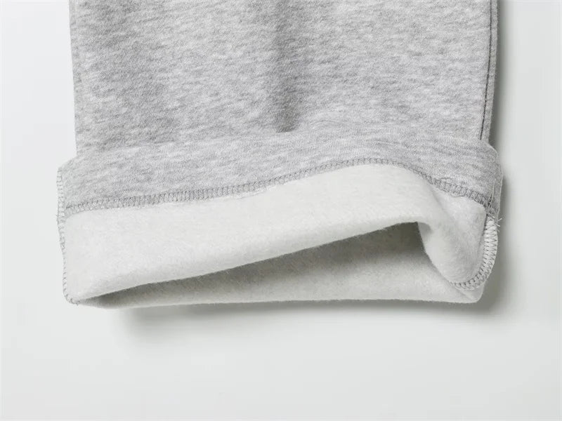 Women's Suit New for Autumn 2025 Solid Color Long Sleeve Basic Hoodie Fleece Sweatshirt and Long Pants Set Casual Fashion