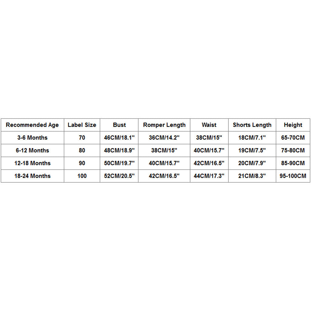 Summer Cute Infant Baby Girls Cartoon Letter