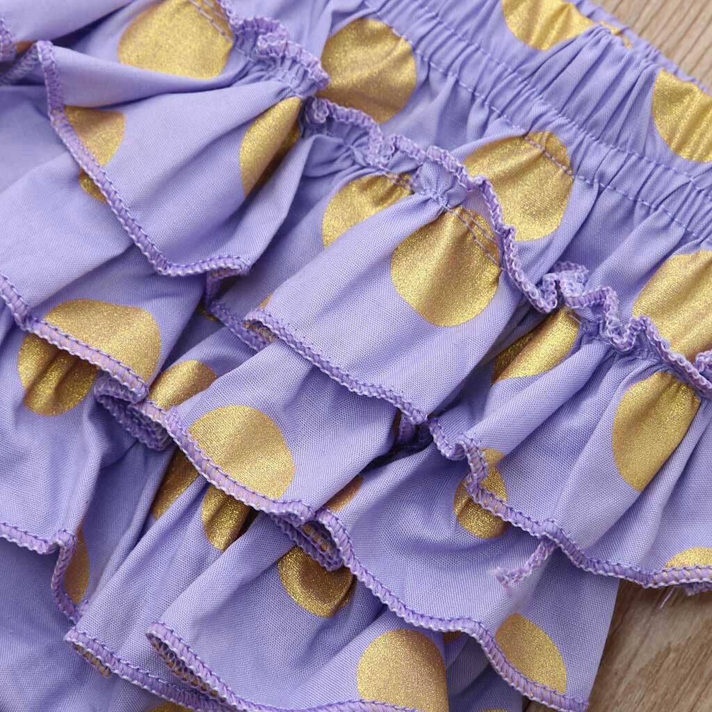 Summer Cute Infant Baby Girls Cartoon Letter