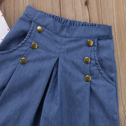 Summer New Fashion Toddler Babies Girls Ruffles