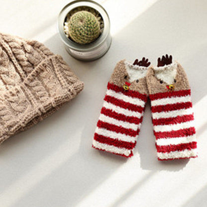 Super Cute Babies Winter Warm Cotton Stockings