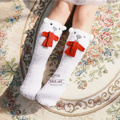 Super Cute Babies Winter Warm Cotton Stockings