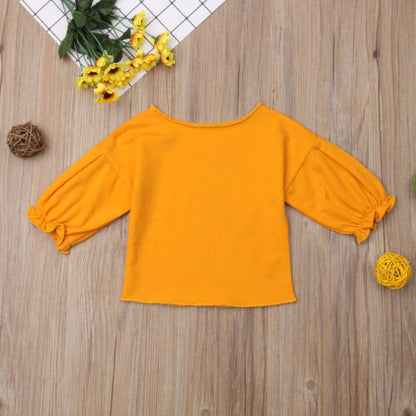 Toddler Infant Kid Baby Girl Heart Shirt Babies