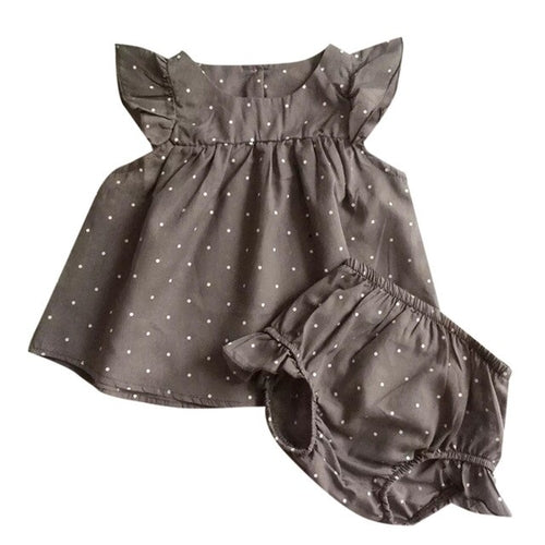 Toddlers Infant Baby Kids Sleeveless Polka Dot