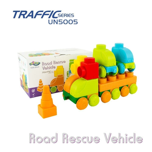 Uniplay Soft Building Blocks - Traffic Series