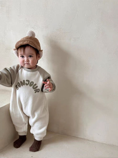 BonjourNest™ – Casual Long Sleeve Romper for Babies