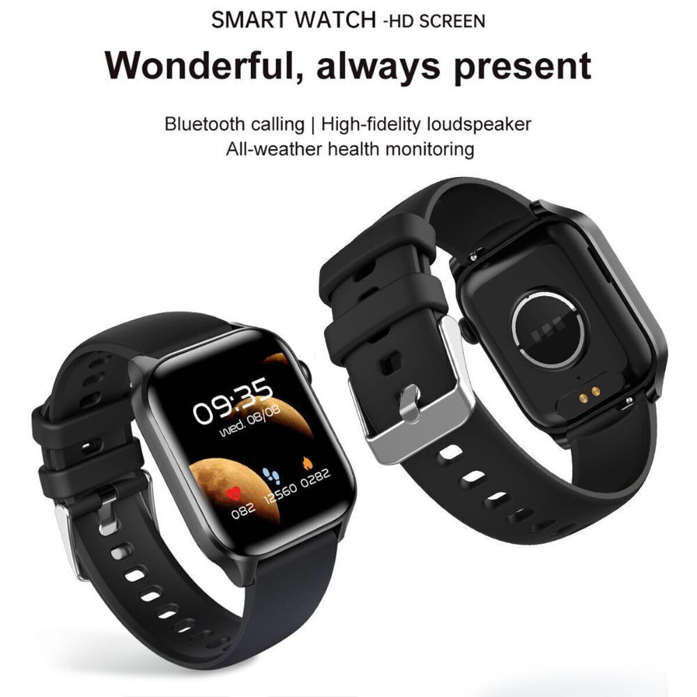 Smart Watch Fitness Tracker Heart Rate For Android Waterproof