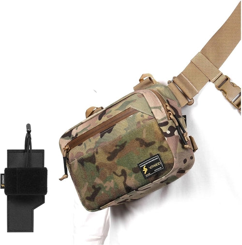 Tactical Waist Bag Edc Waist Bag-Suitable For Outdoor Shooting And