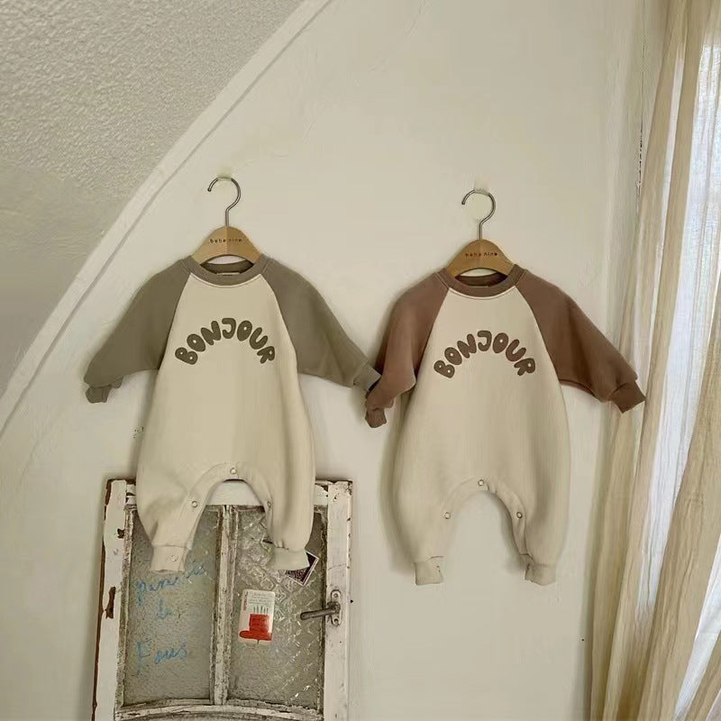 BonjourNest™ – Casual Long Sleeve Romper for Babies