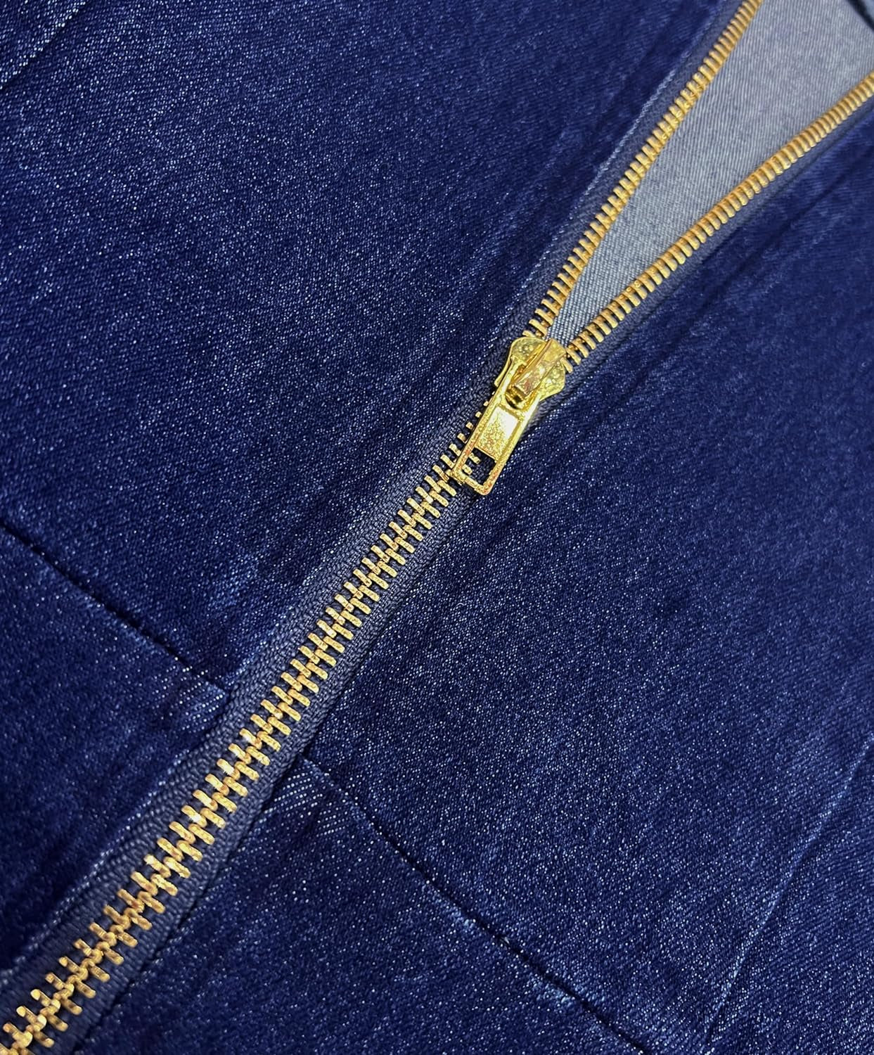 Denim Dress for Women Bodycon Sexy Short Sleeve Jean Split Workwear Dresses with Zipper Club Party Night