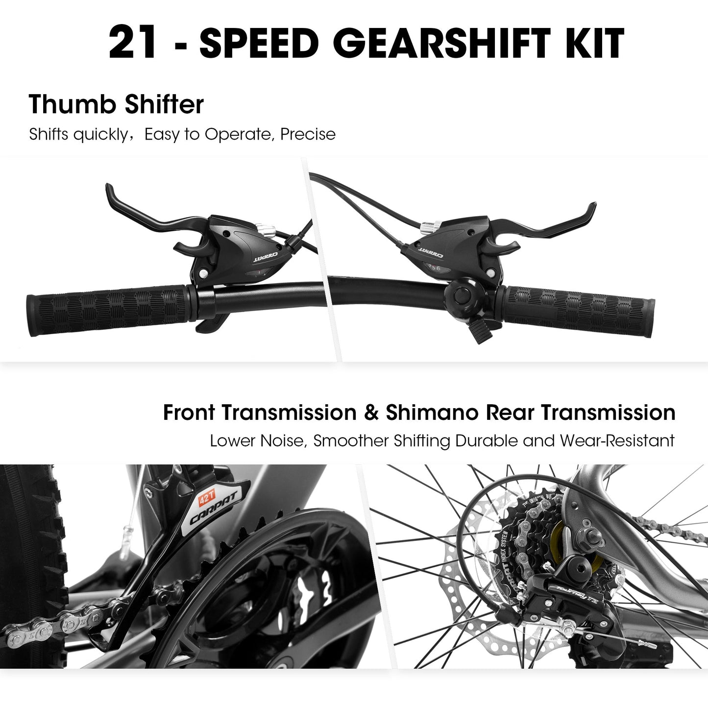 Ecarpat™ City-Cruizer – 29" Pro-Series Mountain Bike (21-Speed)