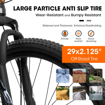 Ecarpat™ City-Cruizer – 29" Pro-Series Mountain Bike (21-Speed)