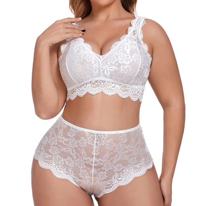 Womens Lingerie Set 2 Piece Sets for Women Sexy Bra & Underwear Set for Women Sexy Gifts for Her XXL