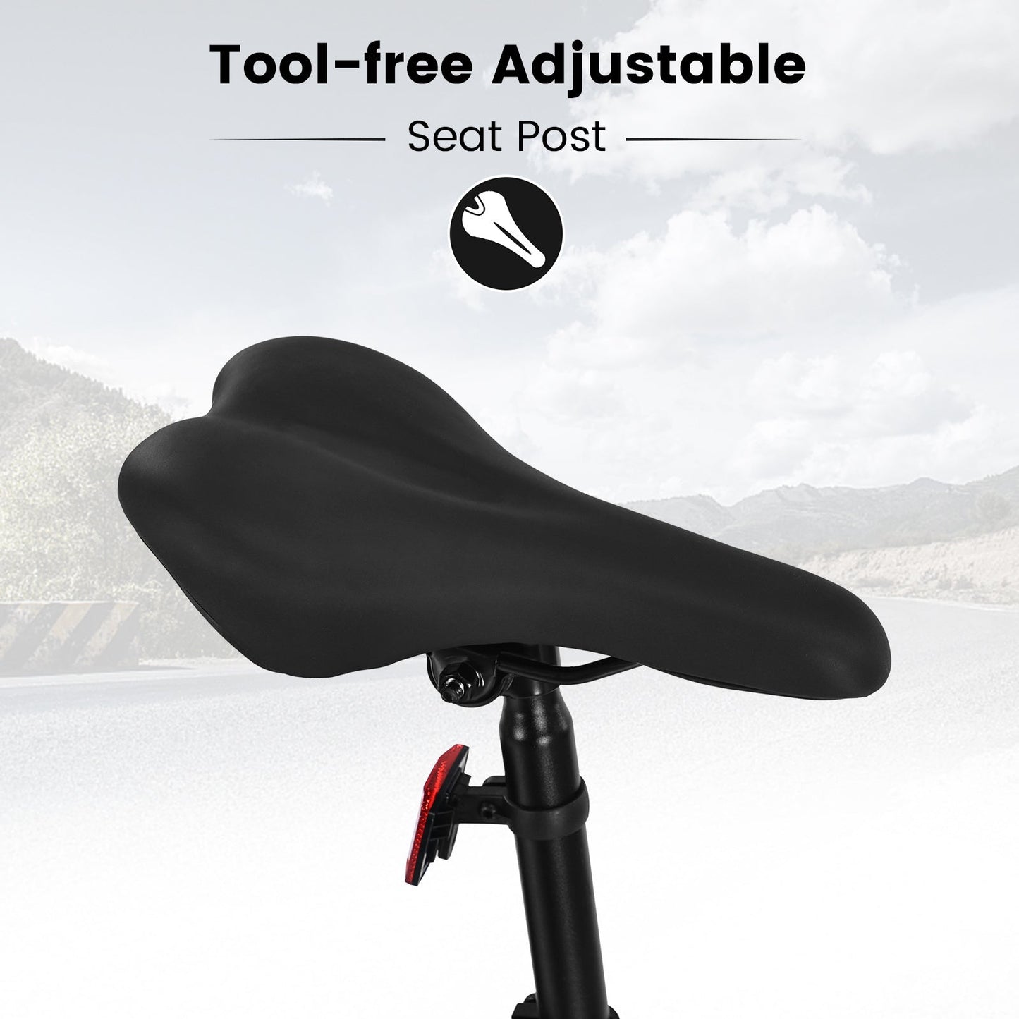 TerraForce™ City-Cruizer – 26" Fat Tire Mountain Bike (21-Speed, Full