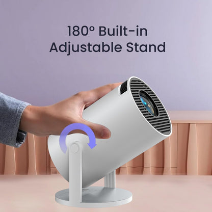 Android 11 Smart Projector – 720p HD, WiFi, 120” Display