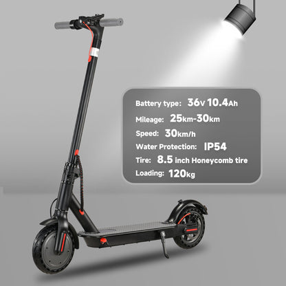VoltStrider™ Esprit Urban Eight – 8.5" Smart Electric Scooter (36V,