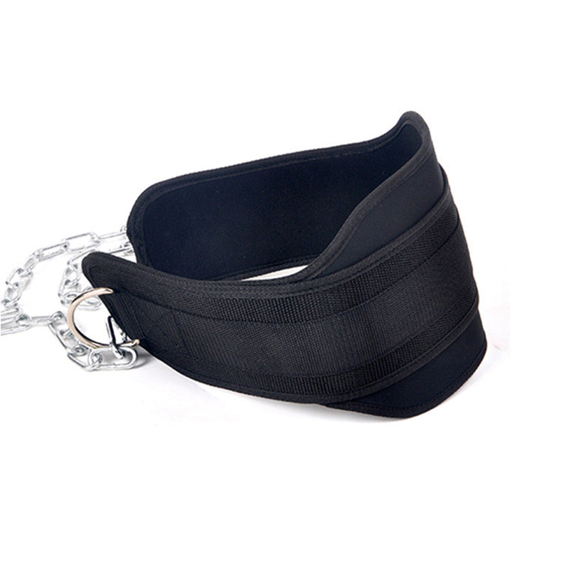 Weight Lifting Belt with Chain Dipping Belt