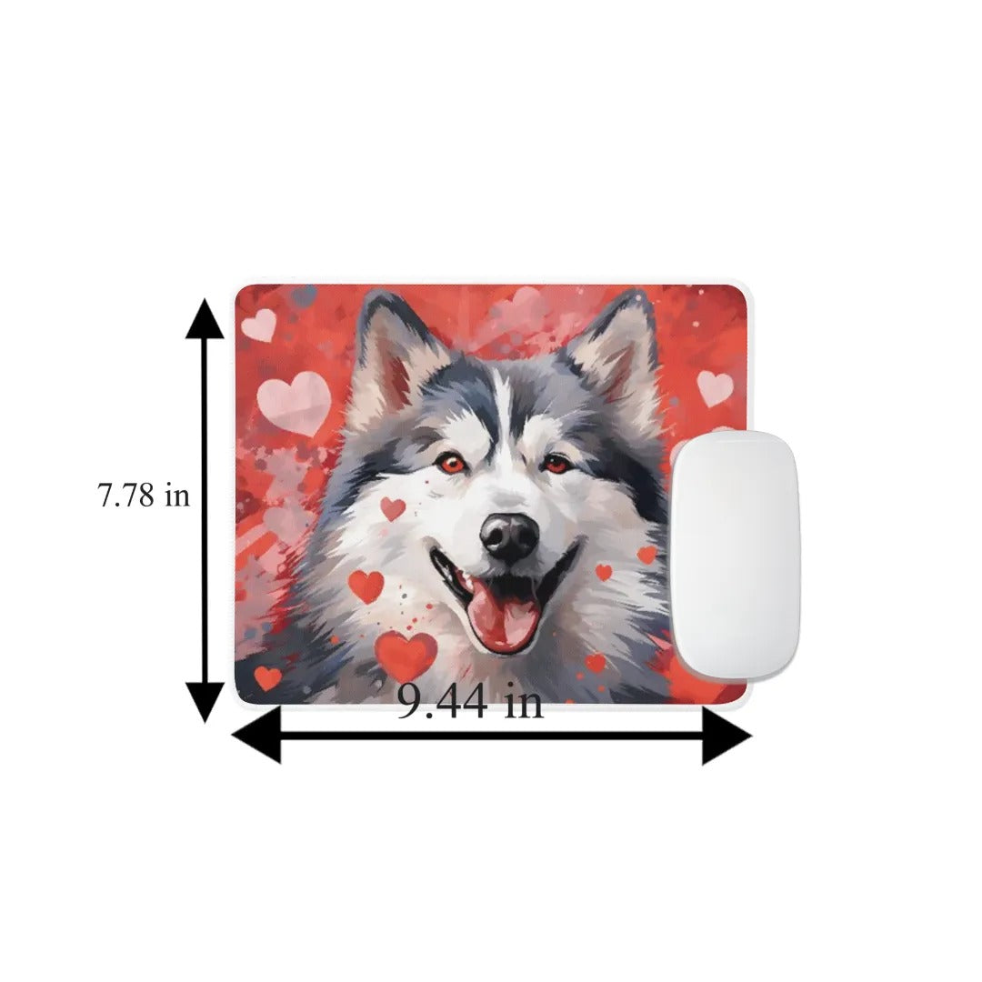 Sweetheart Dog Alaskan-Malamute Non-Slip Rubber Mousepad