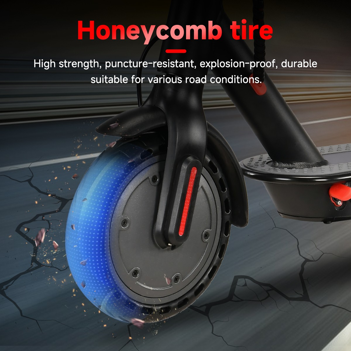 VoltStrider™ Esprit Urban Eight – 8.5" Smart Electric Scooter (36V,