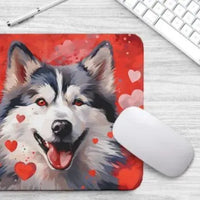 Sweetheart Dog Alaskan-Malamute Non-Slip Rubber Mousepad
