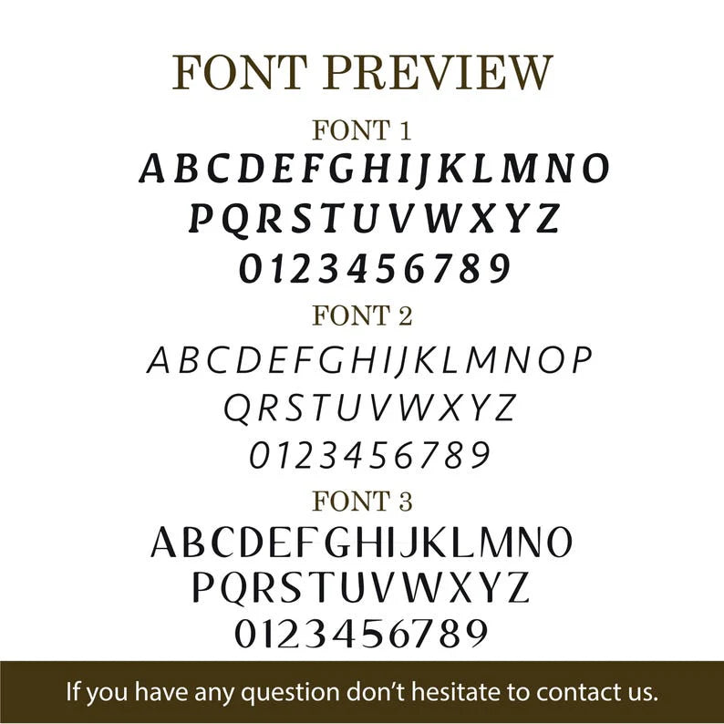 Hidden Message Ring, Custom Message Ring