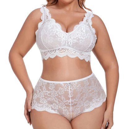 Womens Lingerie Set 2 Piece Sets for Women Sexy Bra & Underwear Set for Women Sexy Gifts for Her XXL