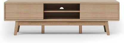 59" TV Console, Mid Century Modern Media Console for 55/60/65 Inch TV,