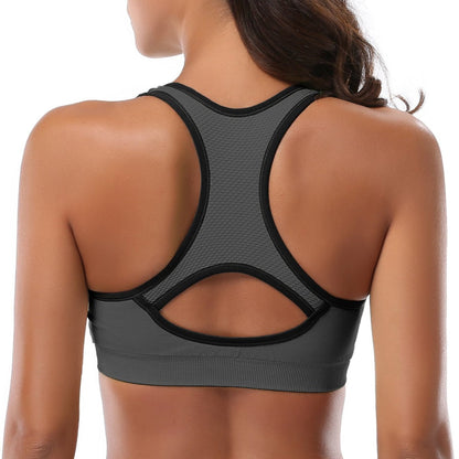 JupiterGear Women’s Stylish Racerback Athletic Sports Bra | Padded