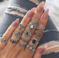 Flower Ring Set