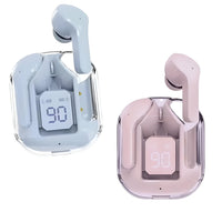 AMAN ENTERPRISES Bluetooth Earbuds Combo Pack (Blue & Pink) –