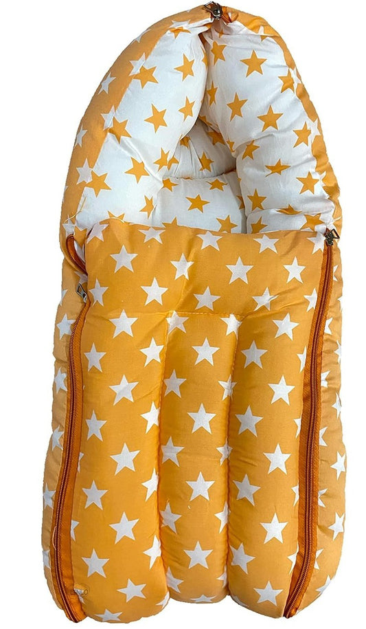 Kid’s Charm Milky Star 3 in 1 Baby's Cotton Bed Cum Carry Bed New Born