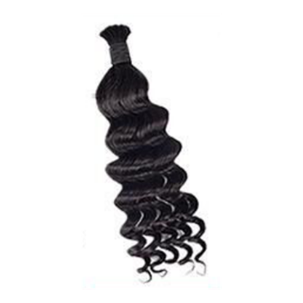 Premium Loose Deep Braiding Hair Extensions #1 Jet Black | 100% Human