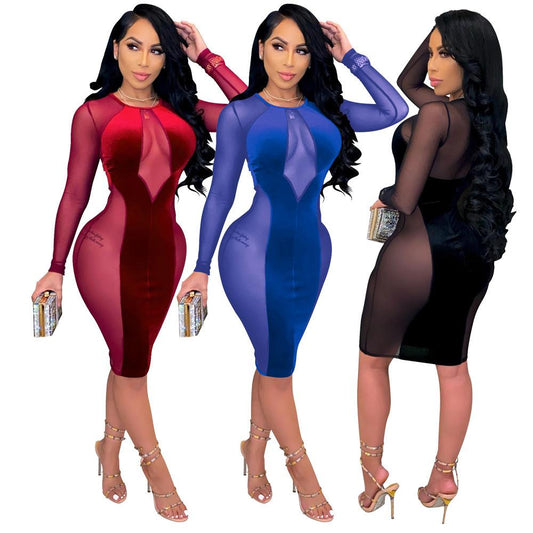 Hollow Out Spaghetti Strap Sexy Mini Dress V-Neck Sleeveless Backless