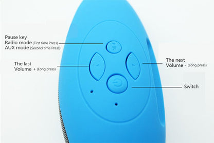 Wireless Bluetooth portable mini loudspeakers for laptop phone FM