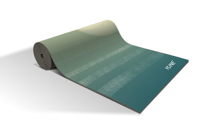 Yoga Mat | 6mm Thick | Green | Non-Slip | Eco Friendly | Yune Yoga |