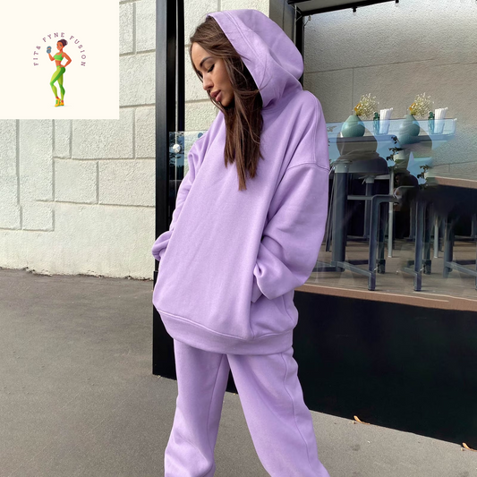 Moxiu Lounge Sets for Women Sweatsuits Sets 2024 Vintage Ethnic Style Printed Two Piece Outfit Long Sleeve Pant Jogging Suits plus Size Workout Athletic Tracksuits