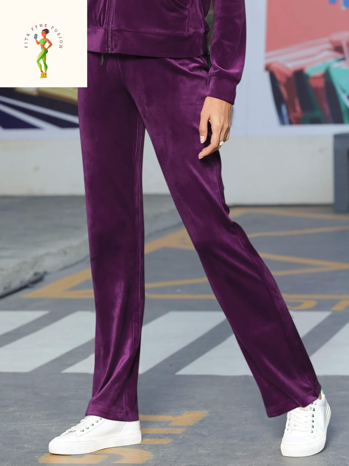 Messbebe Womens Sports Outfits Set 2 Piece Tracksuits for Women Workout Sweatsuits Long Sleeve Hoodie Sweatshirt Pants